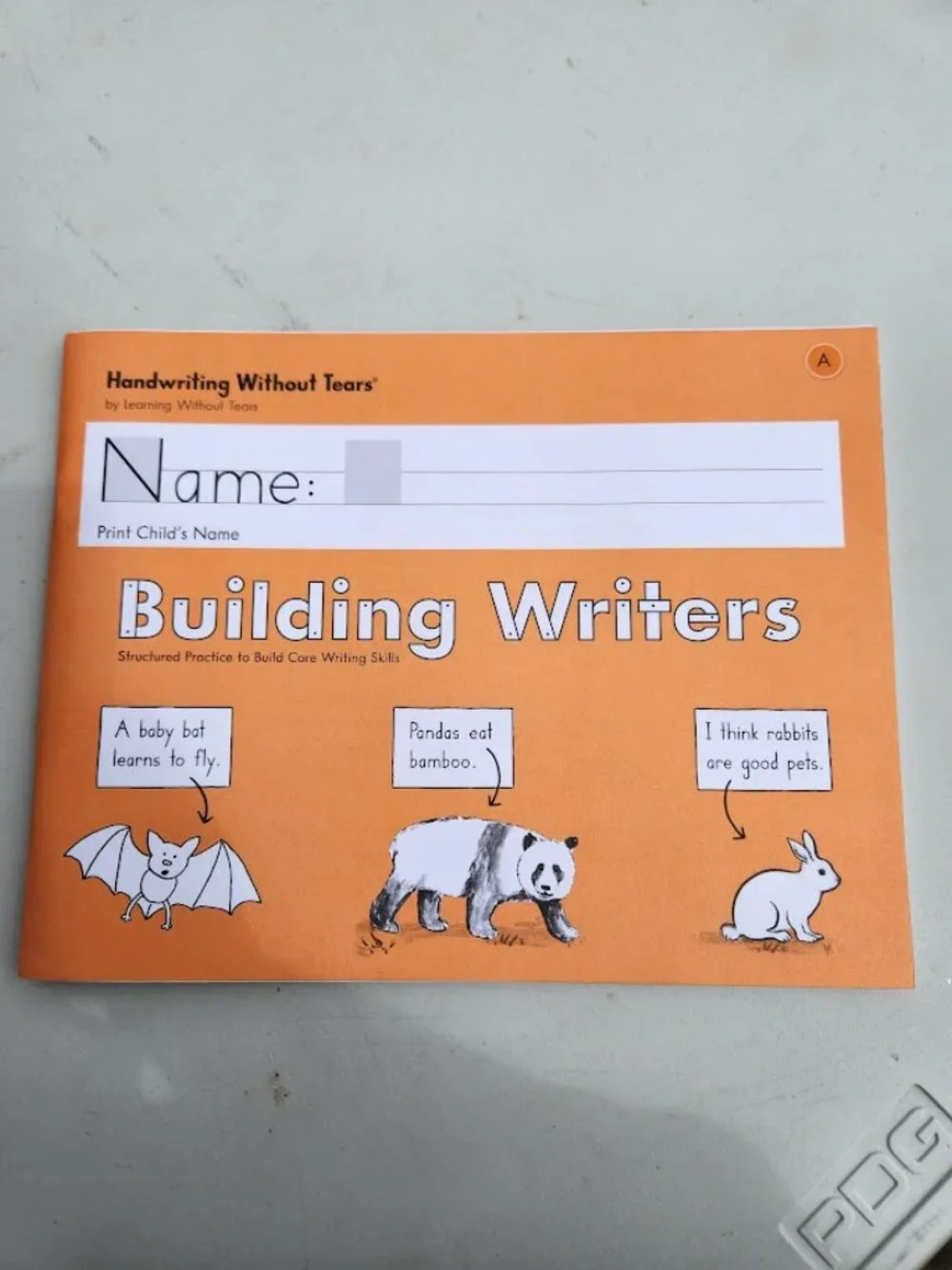 Handwriting Without Tears Building Writers A Kindergarten 1st Grade 978195297089